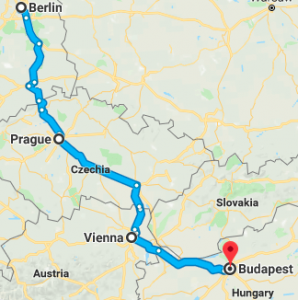 Berlin-Prague-Vienna-Budapest